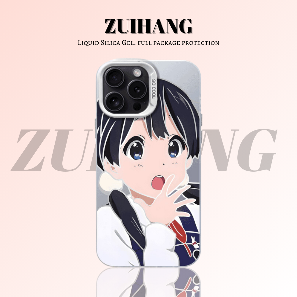 【大集合1.0】動漫彩銀線條漸變防摔手機殼-ZUIHANG SHOP