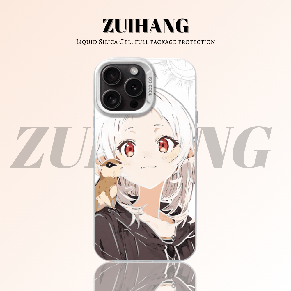 無職轉生彩銀線條漸變防摔手機殼-ZUIHANG SHOP