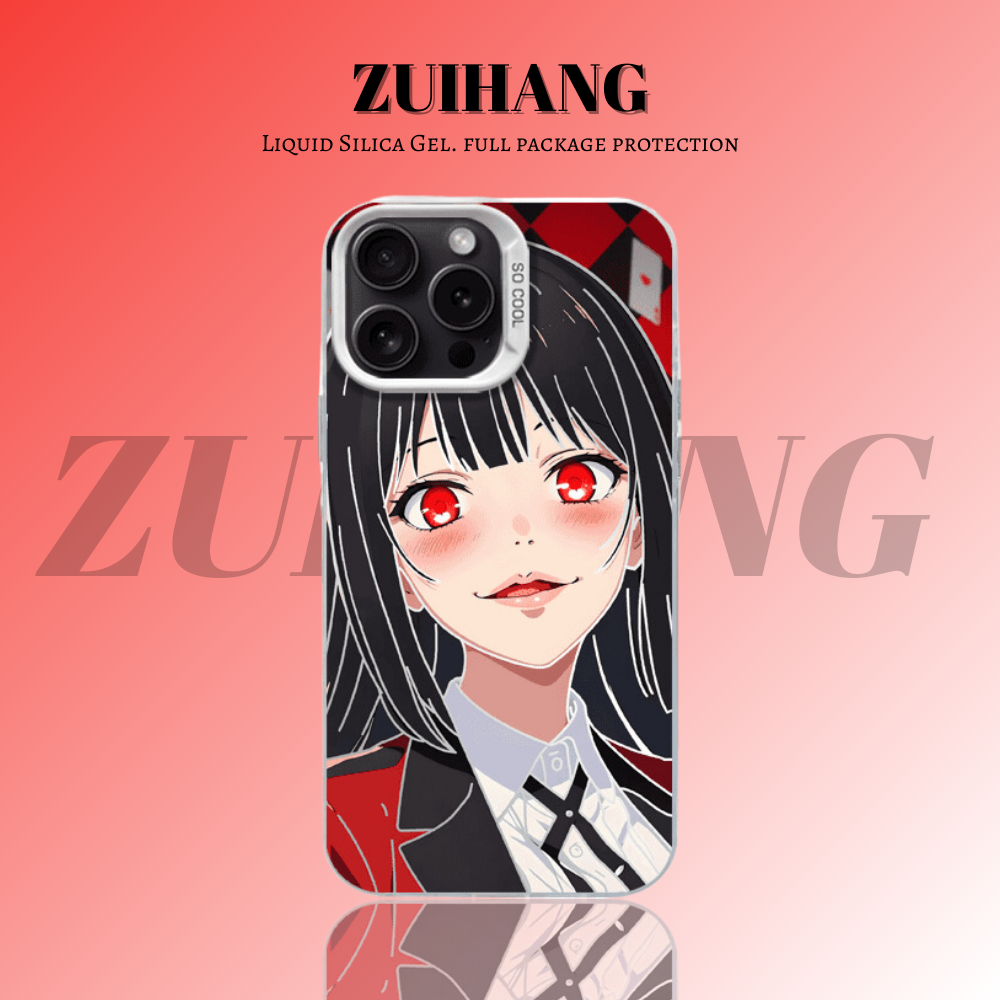 【大集合1.0】動漫彩銀線條漸變防摔手機殼-ZUIHANG SHOP