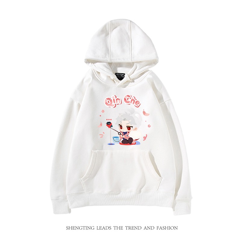 戀與深空漫冬行記 2025秋冬新款 親子情侶裝連帽衛衣