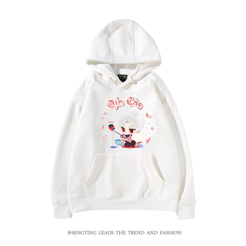 戀與深空漫冬行記 2025秋冬新款 親子情侶裝連帽衛衣