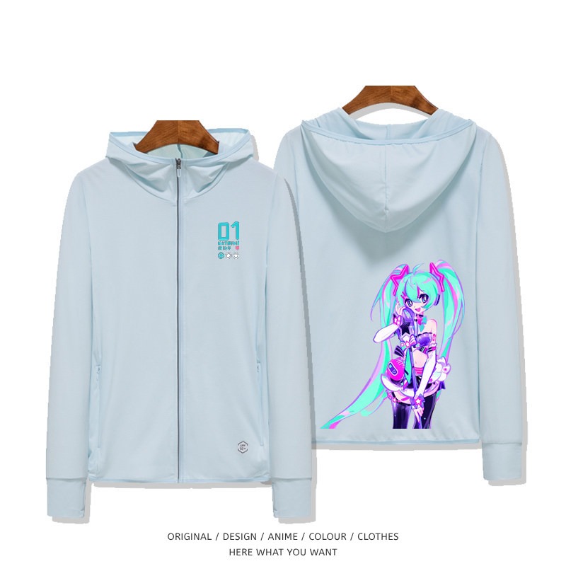 MuseDash x 初音未來 夏季通勤冰絲速乾涼感防曬外套