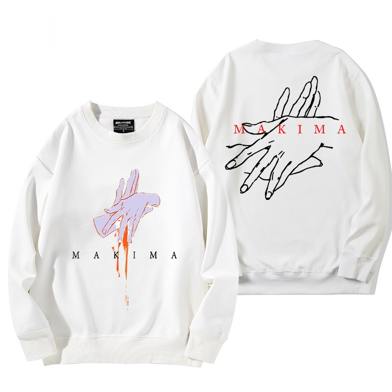 鏈鋸人 秋冬新款 親子情侶裝圓領長袖