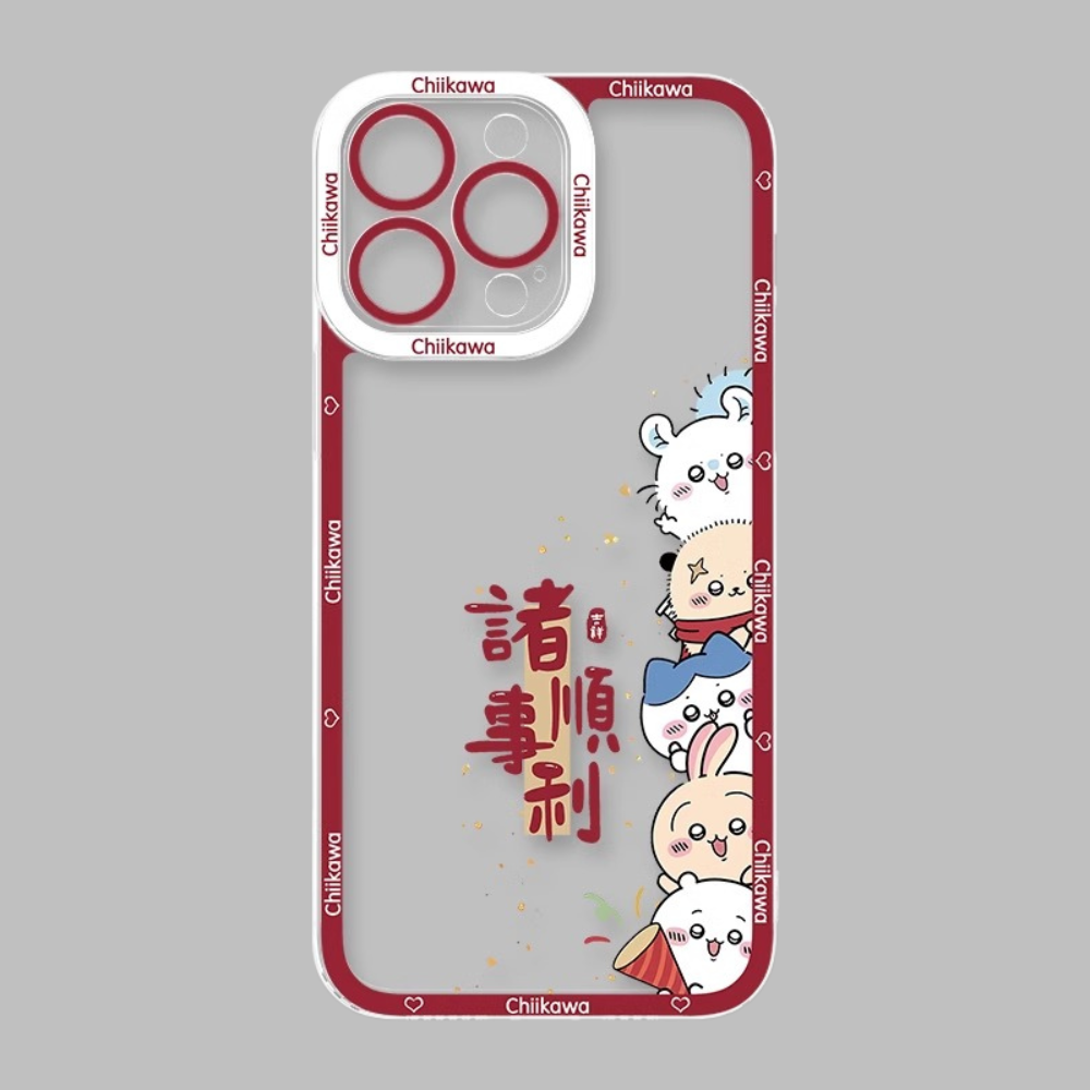 Chiikawa天使眼透明防摔軟殼