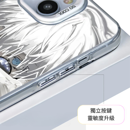咒術迴戰彩銀線條漸變防摔手機殼-ZUIHANG SHOP