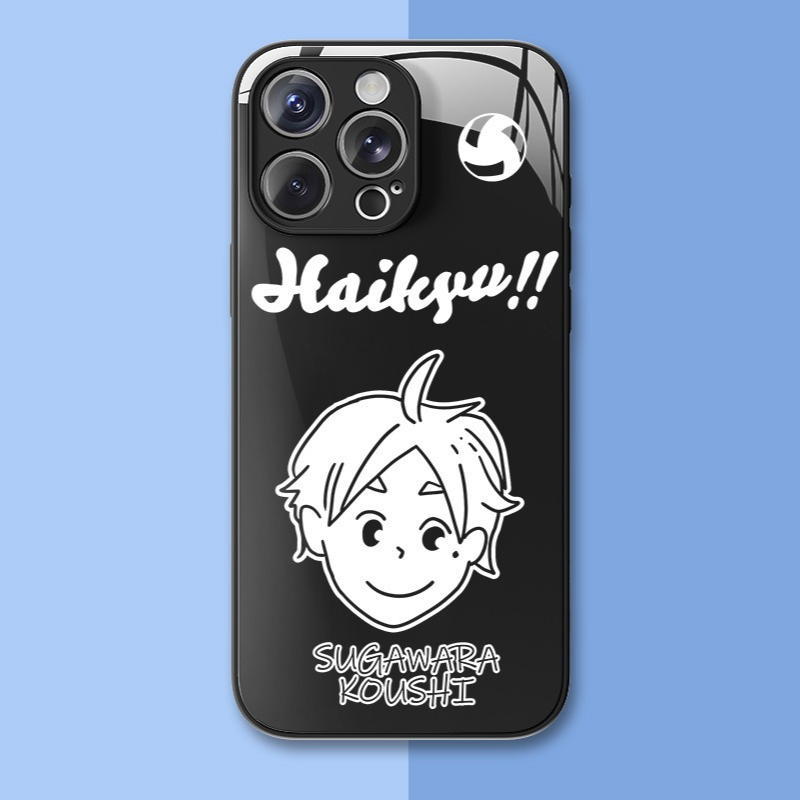 排球少年新款高清全包防摔玻璃殼-ZUIHANG SHOP