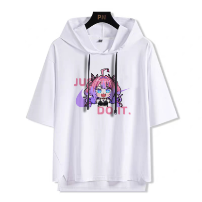 Vtuber Hololive新款 親子情侶男女款連帽短袖T恤-ZUIHANG SHOP