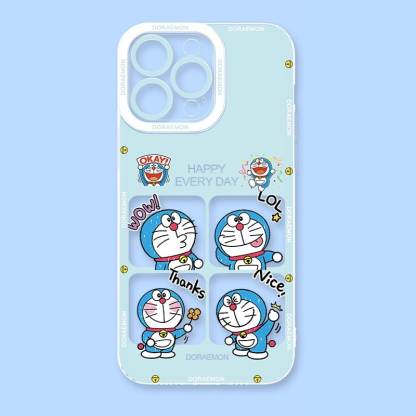 哆啦A夢天使眼透明防摔軟殼-ZUIHANG SHOP