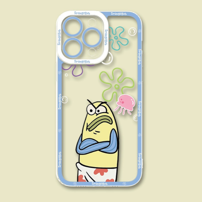 海綿寶寶天使眼透明防摔軟殼-ZUIHANG SHOP