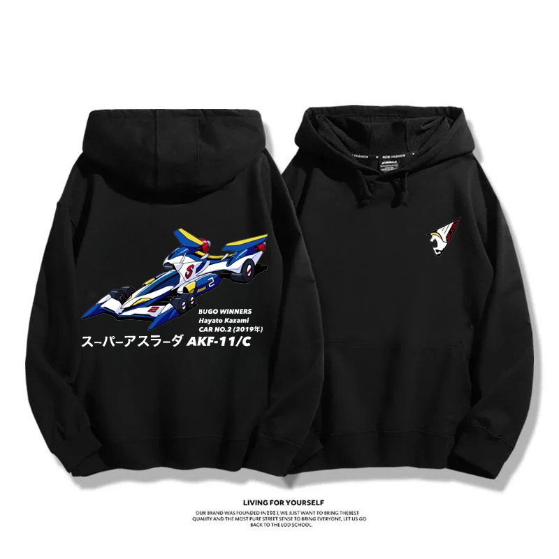 閃電霹靂車新款 親子情侶男女款連帽衛衣