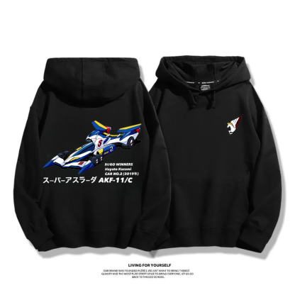 閃電霹靂車新款 親子情侶男女款連帽衛衣