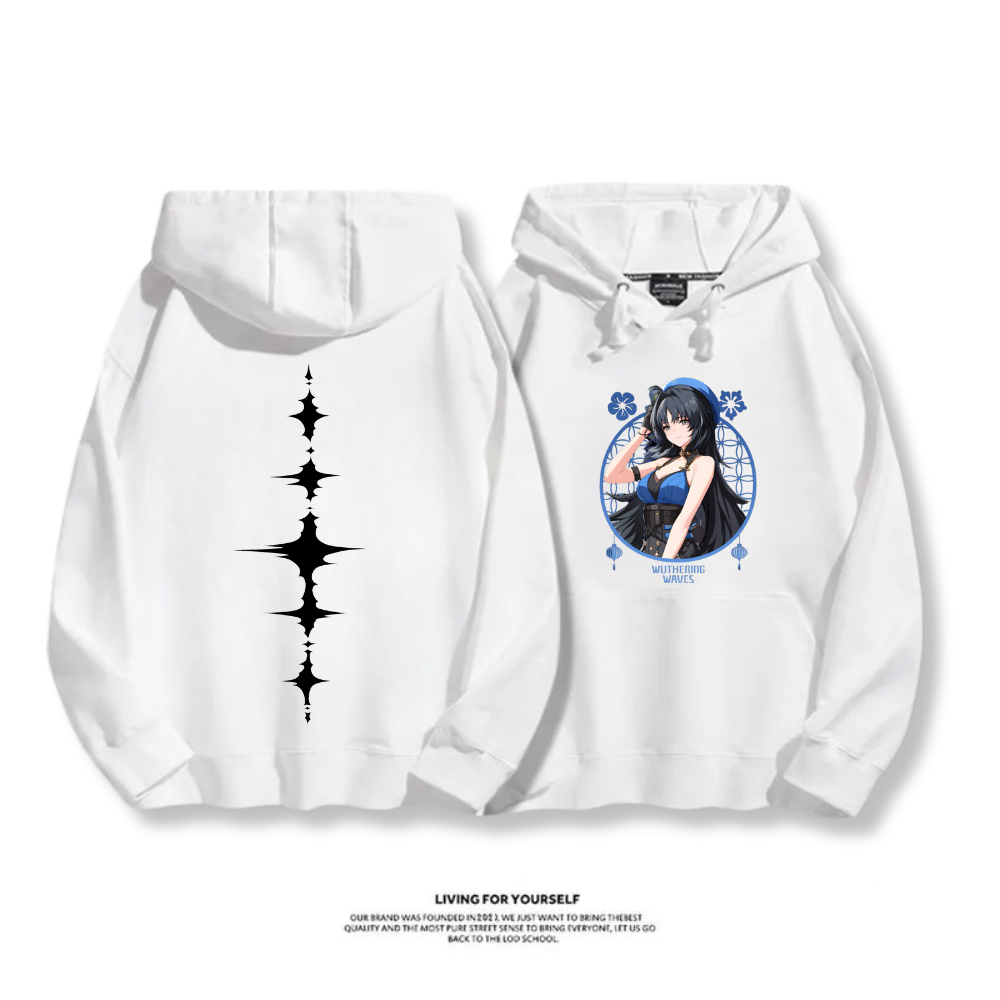 鳴潮新款 親子情侶男女款連帽衛衣