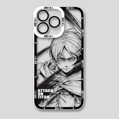 進擊的巨人天使眼透明防摔軟殼-ZUIHANG SHOP