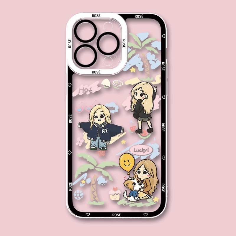 BLACKPINK 天使眼透明防摔軟殼-ZUIHANG SHOP