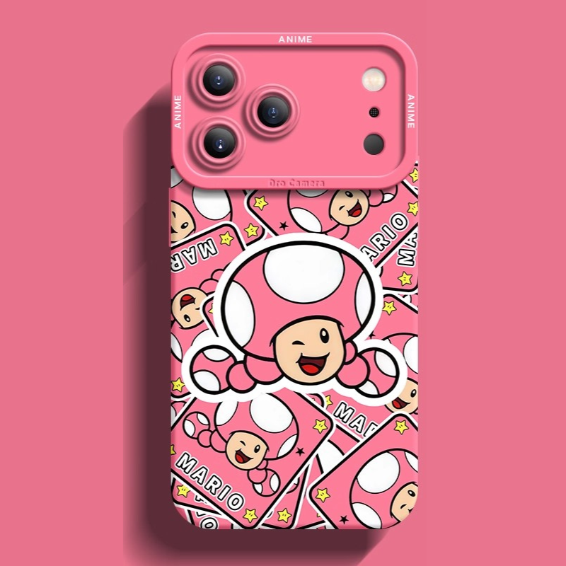 超級瑪利歐液態矽膠全包防摔軟殼