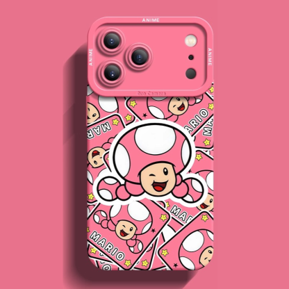 超級瑪利歐液態矽膠全包防摔軟殼