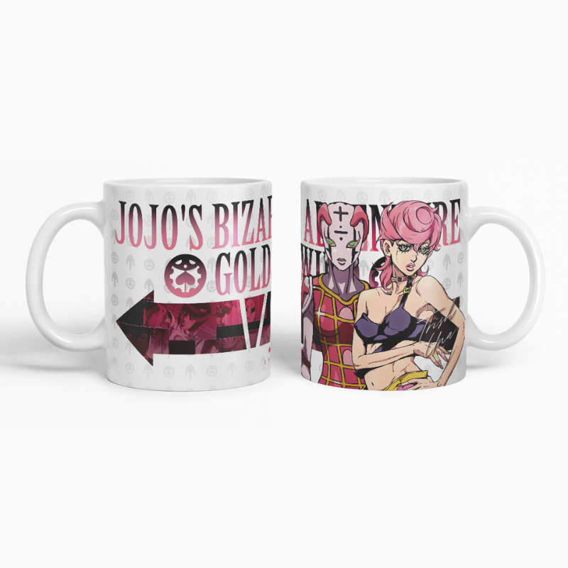 JoJo的奇妙冒險 黃金之風 同人周邊陶瓷馬克杯