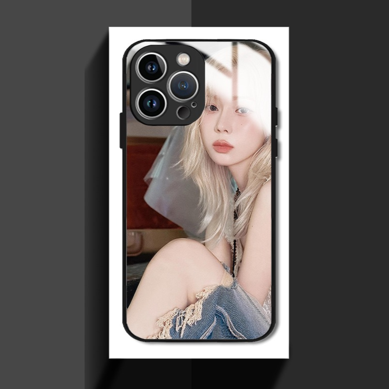 Aespa新款高清全包防摔玻璃殼