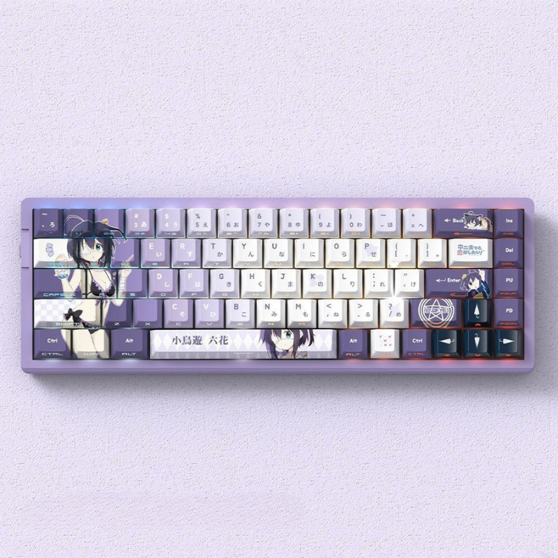 小鳥遊六花 聯名二次元側刻無線機械鍵盤