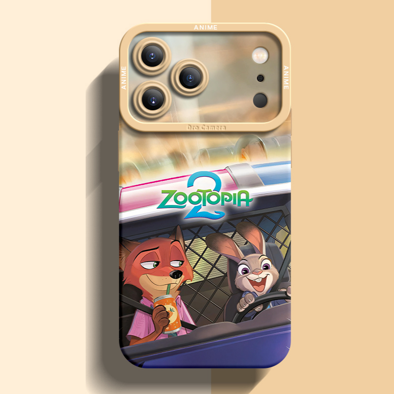 動物方城市液態矽膠全包防摔軟殼