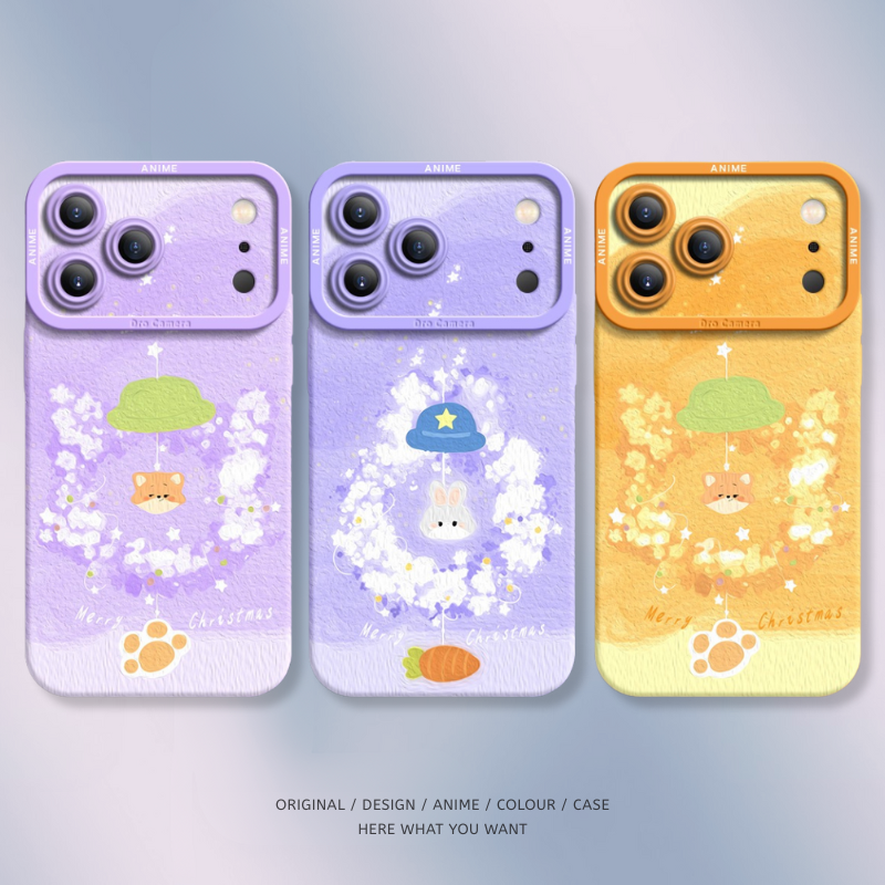 動物方城市液態矽膠全包防摔軟殼