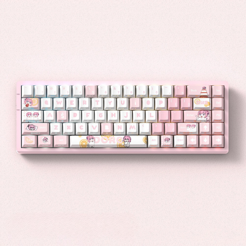 桃樂絲doro 聯名二次元側刻無線機械鍵盤