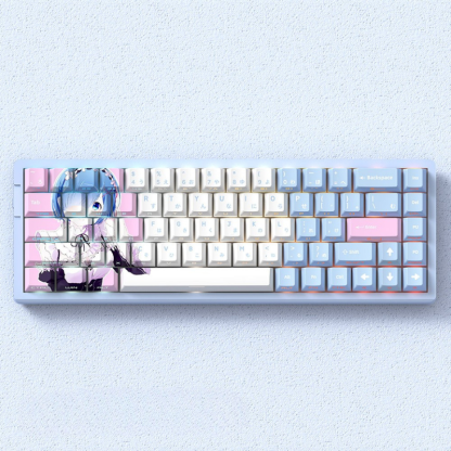 Re:Zero 雷姆 聯名二次元側刻無線機械鍵盤