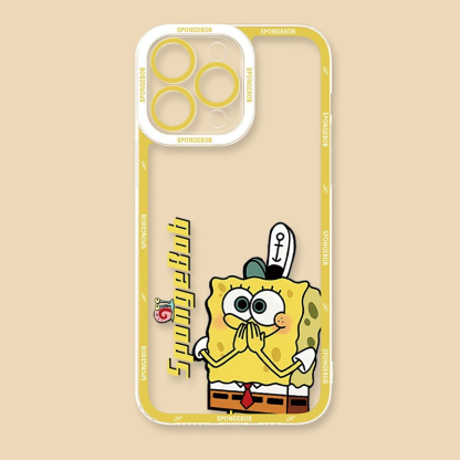 海綿寶寶天使眼透明防摔軟殼