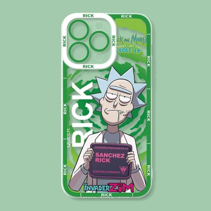 瑞克和莫蒂天使眼透明防摔軟殼-ZUIHANG SHOP