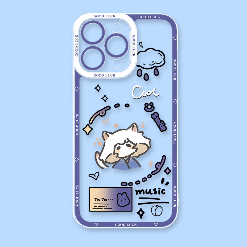 sky光遇天使眼透明防摔軟殼