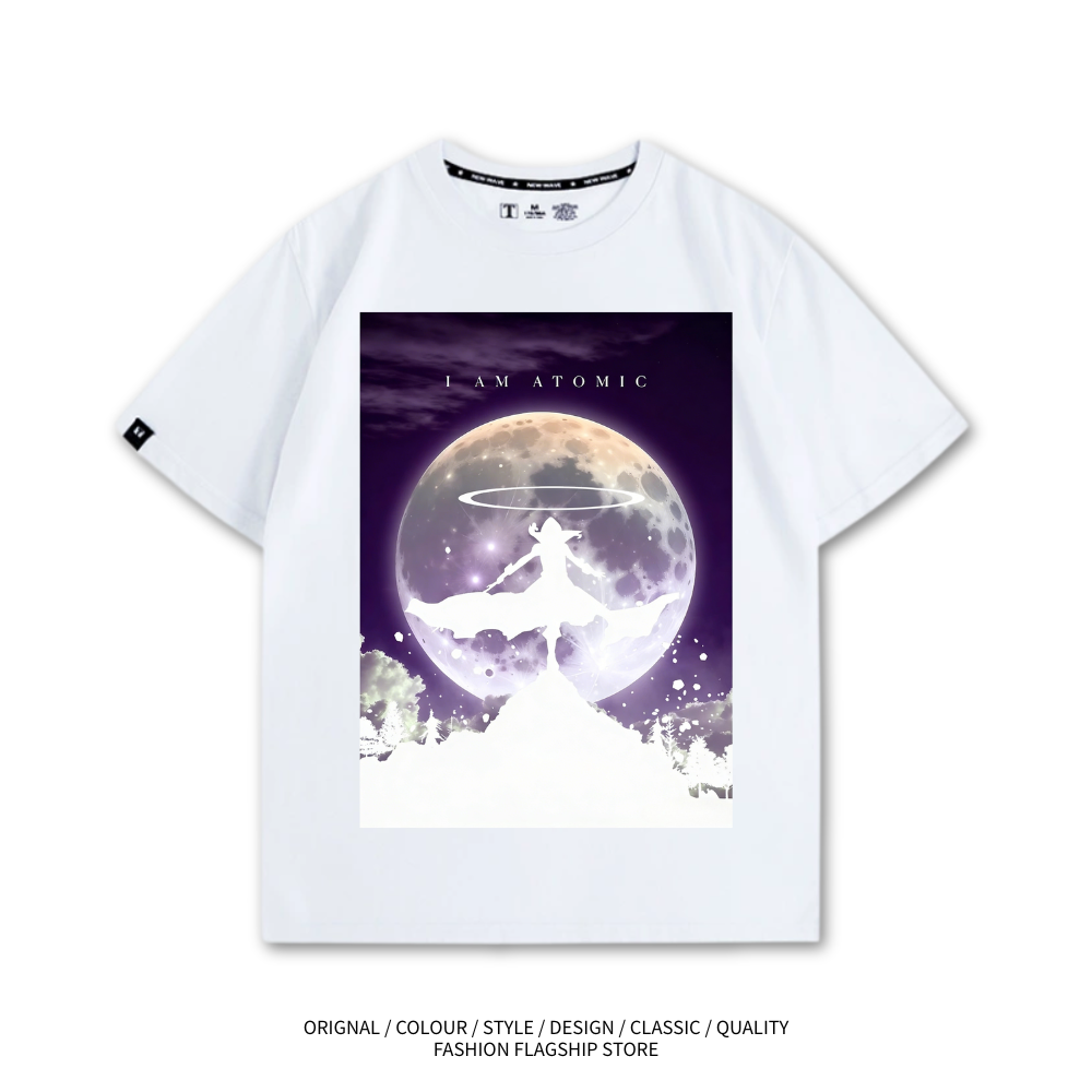 我想成為影之強者！動漫主題印花短袖T恤