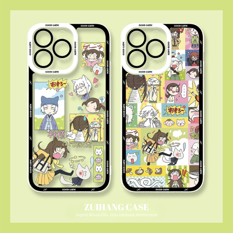 元氣少女結神緣天使眼透明手機殼