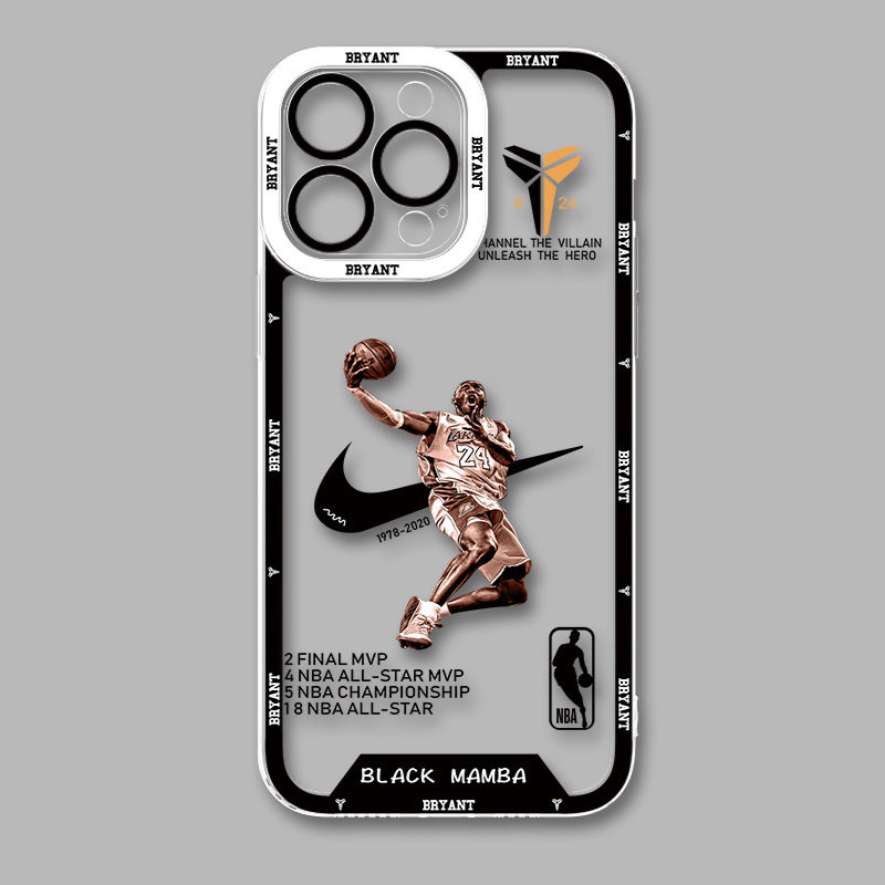 Kobe科比天使眼透明手機殼