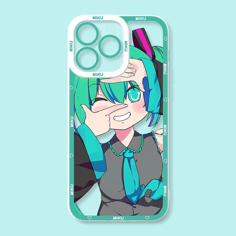 初音未來天使眼透明防摔軟殼-ZUIHANG SHOP