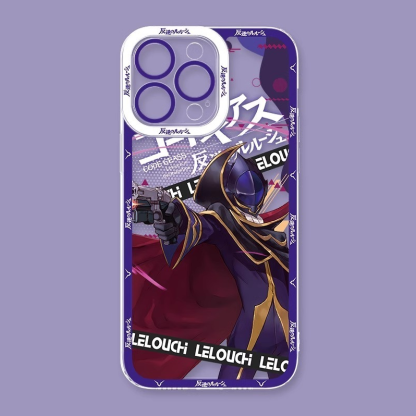 反叛的魯路修天使眼透明防摔軟殼-ZUIHANG SHOP