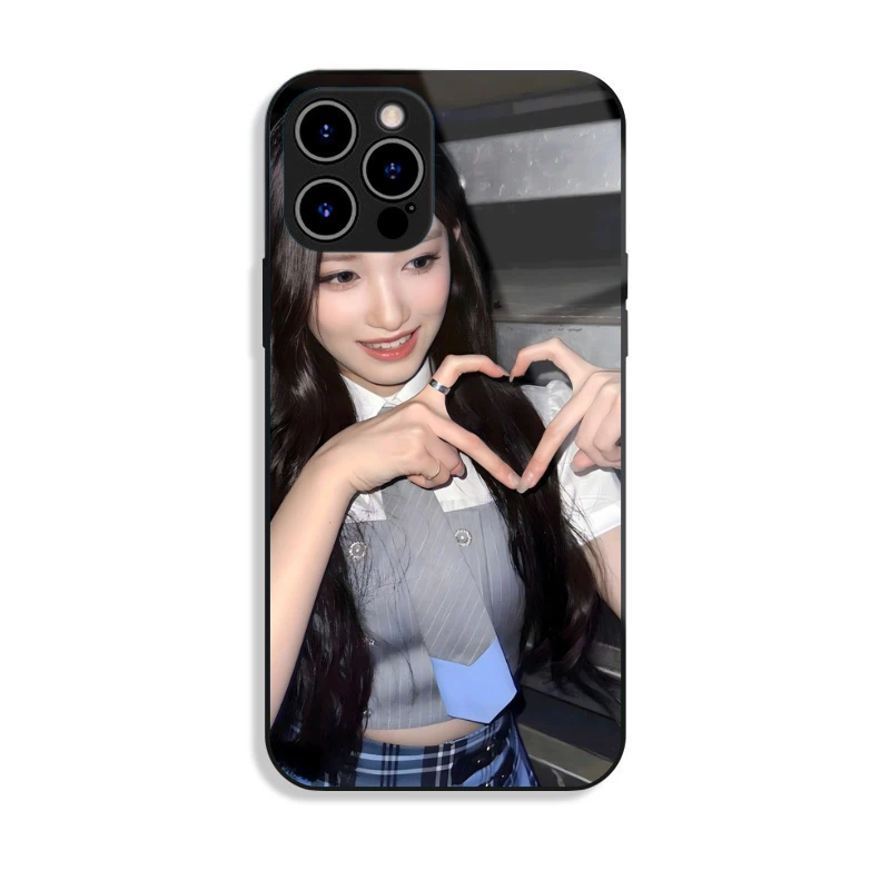 IVE 高清鋼化玻璃手機殼