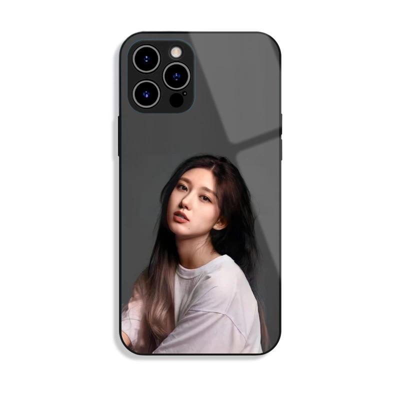 IVE 高清鋼化玻璃手機殼