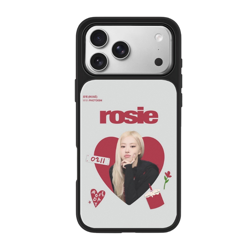 ROSÉ 樸彩英玻璃磁吸手機殼｜MagSafe 潮流保護殼