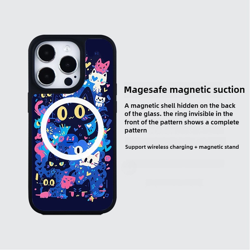 來圖客製 新款AG玻璃磁吸手機殼-ZUIHANG SHOP