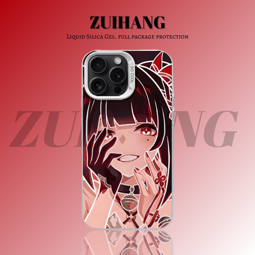 崩壞:星穹鐵道彩銀線條漸變防摔手機殼-ZUIHANG SHOP