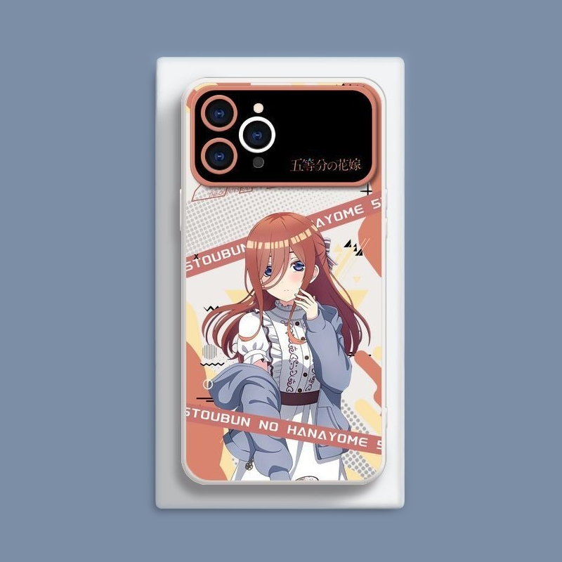 五等分的花嫁液態大視窗全包矽膠防摔軟殼