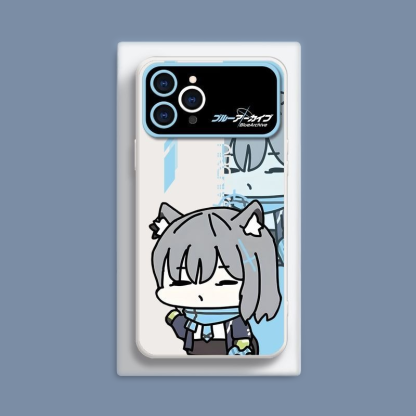 蔚藍檔案液態大視窗全包矽膠防摔軟殼-ZUIHANG SHOP