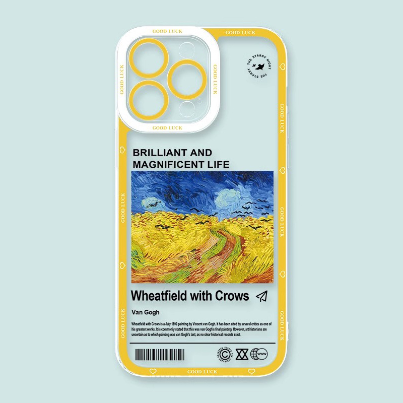 梵高星空天使眼透明防摔軟殼-ZUIHANG SHOP