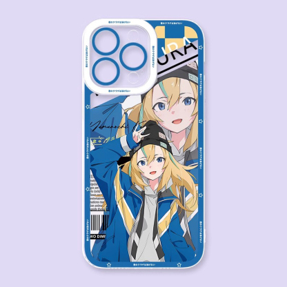 夜晚的水母不會游泳天使眼透明防摔軟殼-ZUIHANG SHOP