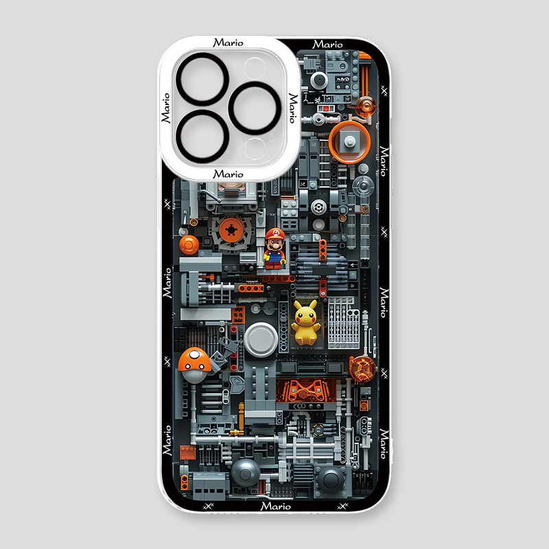 樂高積木馬里奧天使眼透明防摔軟殼-ZUIHANG SHOP