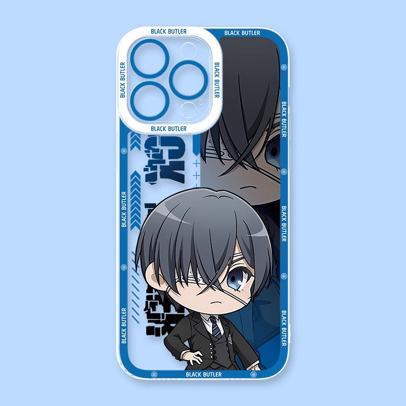 黑執事天使眼透明防摔軟殼-ZUIHANG SHOP