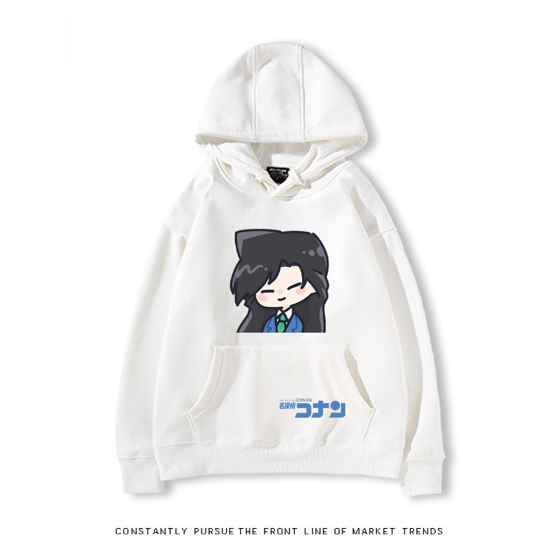 名偵探柯南 秋冬新款 親子情侶裝連帽衛衣