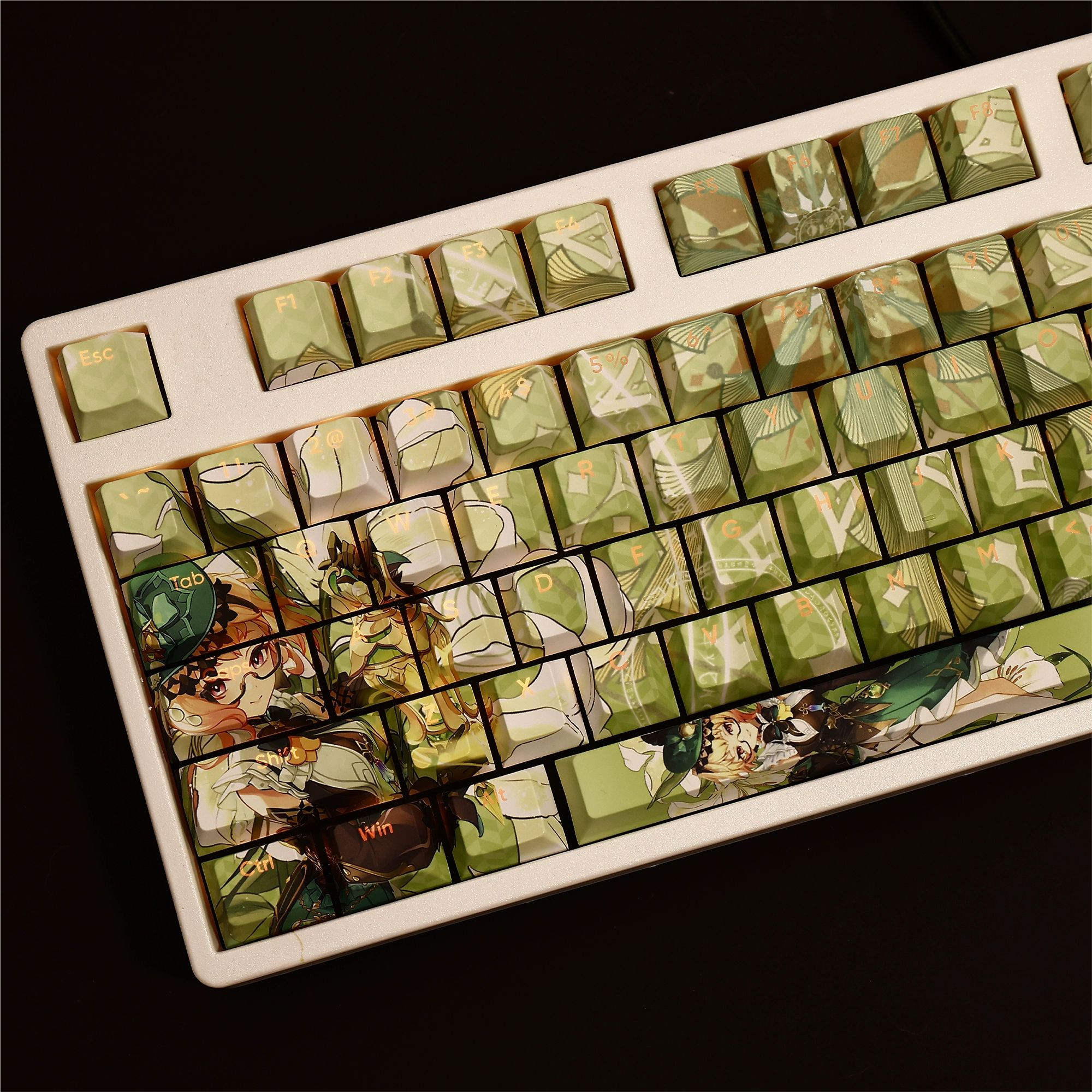 艾梅莉埃透光RGB108鍵標準配列衛星軸鍵帽-ZUIHANG SHOP