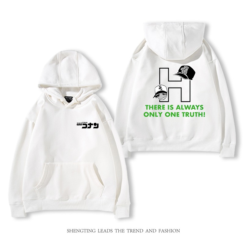 名偵探柯南 2025秋冬新款 親子情侶裝連帽衛衣