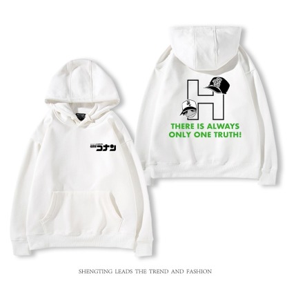 名偵探柯南 2025秋冬新款 親子情侶裝連帽衛衣